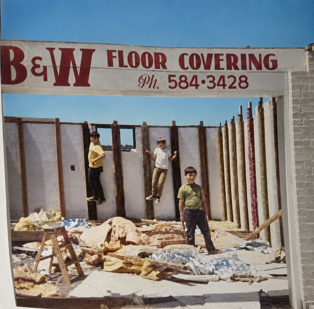 How it started — B&W Floor Covering