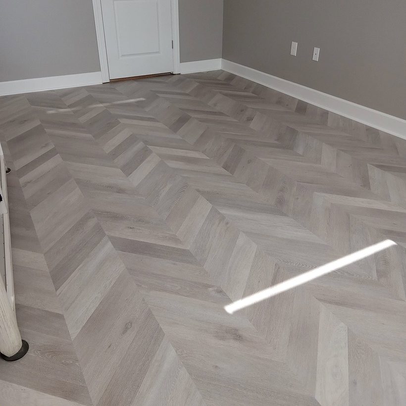 Herringbone luxury vinyl — B&W Floor Covering, Lake of the Ozarks